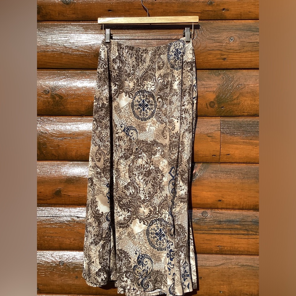 ⚜️  SKIRT C.J. Banks Paisley Autumn Tones Dead Stock Sz 2X